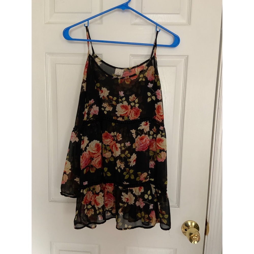 Off the Shoulder Sheer Top